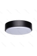 Obrázok pre Led Ceiling kruhový čierny prisadený LIGHT02 12W/600lm , 230mm , Studená biela