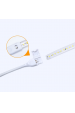 Obrázok pre Integrovaný LED pás 230V 2835 vodeodolný IP65 6w/m , 120led/m , 430-450Lm/m - Teplá biela - 1m