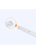 Obrázok pre Integrovaný LED pás 230V 2835 vodeodolný IP65 6w/m , 120led/m , 430-450Lm/m - Teplá biela - 1m