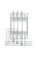 Obrázok pre Digitálny merač spotreby elektrickej energie na DIN lištu , 4M 3P 230V/400V 10A/100A s funkciou RESET