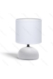 Obrázok pre Stolná lampa keramická 03 Bielo-Sivá , E14 