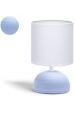 Obrázok pre Stolná lampa keramická 03 Bielo-Modrá , E14 