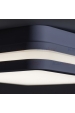Obrázok pre Kanlux Vodeodolný LED Ceiling štvorcový čierny BENO 18W/1400lm , 220mm , IP54 , s mikrovlným senzorom , Neutrálna biela