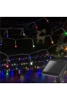 Obrázok pre LED Vianočné osvetlenie - reťaz, 100 diód, 11,9m, IP44, solárne - Multicolor