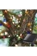 Obrázok pre LED Vianočné osvetlenie - reťaz, 100 diód, 11,9m, IP44, solárne - Multicolor