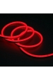 Obrázok pre Komplet NEON LED pás vodeodolný IP65 8-10W/m, 5M - Červená