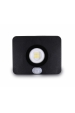 Obrázok pre LED reflektor 20W/1400lm , SLIM ,  so senzorom , čierny , Teplá biela