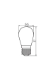 Obrázok pre Kanlux LED žiarovka E27 0,5W/50lm , ST45 LED vlákno , Teplá biela