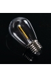 Obrázok pre Kanlux LED žiarovka E27 0,5W/50lm , ST45 LED vlákno , Teplá biela