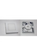 Obrázok pre Led Panel štvorcový biely prisadený 6W/490lm 118mm Teplá biela