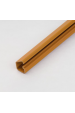 Obrázok pre Elektroinštalačná plastová lišta svetlé drevo samolepiaca 10x10mm 2m