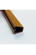 Obrázok pre Elektroinštalačná plastová lišta tmavé drevo samolepiaca 15x10mm 2m