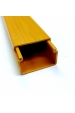 Obrázok pre Elektroinštalačná plastová lišta svetlé drevo 25x15mm 2m