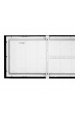 Obrázok pre Led Panel hranatý čierny prisadený 60W/5400lm 1200x300mm Neutrálna biela