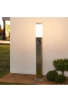 Obrázok pre Záhradné vonkajšie stĺpikové svietidlo PRIMI L so SUKO zásuvkou , 1xE27 , Nerez