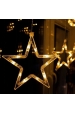 Obrázok pre FESTI S LED vianočná svetelná girlanda, hviezdy, Teplá biela