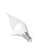 Obrázok pre LED žiarovka E14 3W/255lm , plameň CL37 , Studená biela