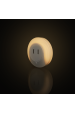Obrázok pre Nočné svietidlo do zásuvky EU 0,4W/8lm Teplá biela so senzorom stmievania, 2xUSB