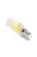 Obrázok pre LED žiarovka E14 4W/500lm , T25 LED vlákno , Studená biela