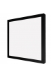 Obrázok pre Led Panel štvorcový čierny prisadený 36W/3600lm , 400x400mm , IP20 , CCD , Neutrálna biela