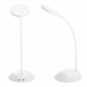 Obrázok pre Nabíjateľná LED stolná lampa flexibilná 5W/200lm , CCT